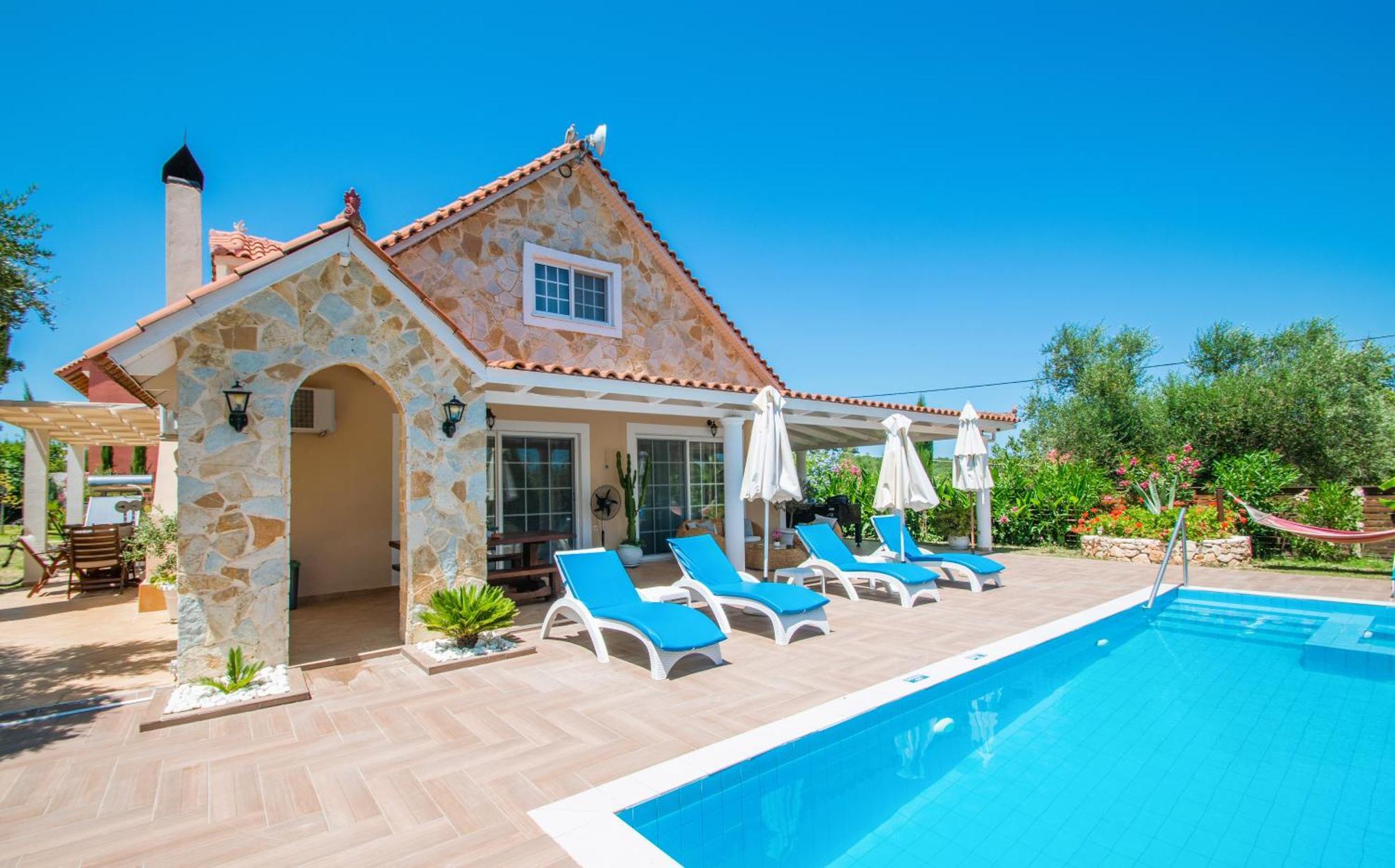 Zante Sunny Villa I Pandokrátor エクステリア 写真